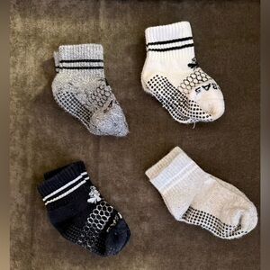 Bombas Toddler Socks - Black, White & Gray